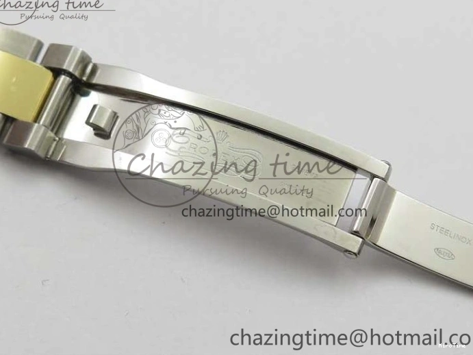 MiroTime 0127 SoftTouch Datejust 31mm 278273 SS YG BP Maker Best Edition Gray Diamonds Dial on SS YG Oyster Bracelet 2715